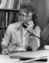 Portrait of Sarasota architect Ruth Richmond.
