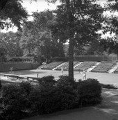 People playing tennis at the Amelia Island Plantation resort.