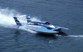 Atlas Van Lines hydroplane racing in Miami.