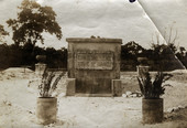 Dr. Teed's mausoleum at Ft. Myers Beach on Estero Island, Florida.