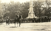 General Pershing on horseback in a parade at Washington, D.C.