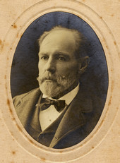 Portrait of Koreshan Lyman B. Welton.