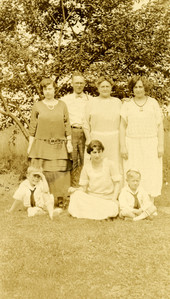Rahn family portrait.
