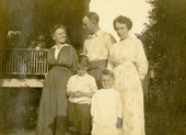 Portrait of the Englert family.
