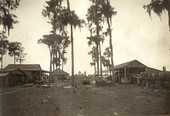 Buildings at the Koreshan Unity in Estero, Florida.