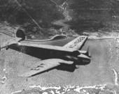 Eastern Air Lines plane in flight