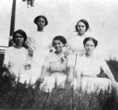 Group portrait of women - Blue Springs, Madison County, Florida