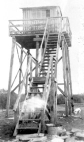 Observation tower used during World War II - Madison, Florida