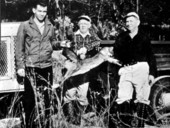 Men on fox hunt - Madison County, Florida