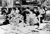 Young campers at Blue Springs - Madison County, Florida