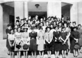 Sunday school class at Madison Methodist Episcopal Church - Madison, Florida