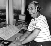 Gene Deckerhoff announces for the Florida State football game - Tallahassee, Florida