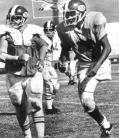 Carl Joseph on the football field - Madison, Florida