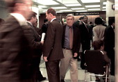 View of lobbyists in the Capitol - Tallahassee, Florida