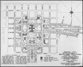 Preliminary study for the development of State of Florida - Capitol Center - Tallahassee, Florida.