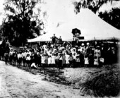 Church meeting or chautauqua, believed to be in Alachua County