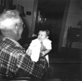 Clement H. Womble and granddaughter Sydney Thompson
