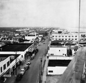 Looking north on Atlantic Boulevard - Atlantic Beach