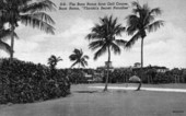 Boca Raton from golf course - Boca Raton, Florida's secret paradise.