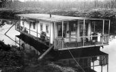 House boat owned by an engineer - Everglades, Florida