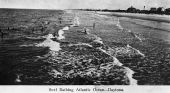 Surf bathing in the Atlantic Ocean - Daytona Beach