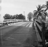 Bridge on State Road 717 over Dyke Canal - Belle Glade, Florida.