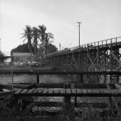 Bridge on State Road 717 over Dyke Canal - Belle Glade, Florida.
