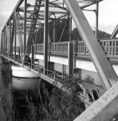 Twentymile Bend Bridge over Loxahatchee River - Palm Beach County, Florida.