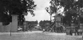 Construction of gateway into Burwin Park subdivision - De Leon Springs, Florida