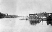 Marsh Memorial Park cable ferry - Eustis, Florida