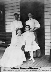 Four generations of women- Eustis, Florida