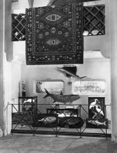 Hunting and fishing display in the Florida Pavilion - Chicago, Illinois