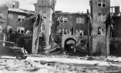 Building damaged in the hurricane of 1926