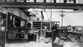Building damaged during 1926 hurricane