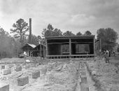 Sawmill number 1 at the Cherry Lake Rural Rehabilitation Project - Cherry Lake, Florida