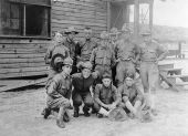 Group of soldiers - Camp Joseph E. Johnston