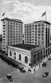 Florida National Bank, Florida Life Insurance Building, and the Bisbee Building - Jacksonville, Florida.