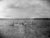 Swimming in Merial Lake - Bay County, Florida