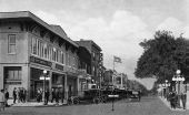 Main Street looking west from Kentucky Avenue