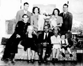 Blyth family at Christmas