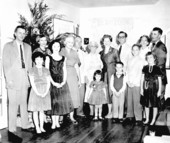 Blyth family at Christmas