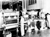 Coca Cola bottling works interior