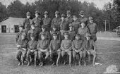 Colonel Munson and staff - Camp Joseph E. Johnston