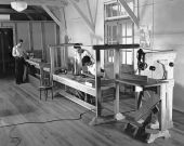 Wood working class at the WPA's Camp Roosevelt - Ocala, Florida