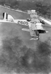 Seaplane over Pensacola region.