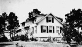 Main house at the Welaunee Plantation