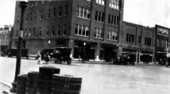 Northwest corner of Jefferson and Adams