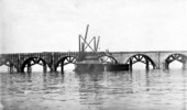 Construction of viaduct - Long Key, Florida
