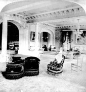 Parlor at the Ponce de Leon Hotel - St. Augustine, Florida
