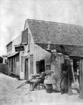 Coquina sculptor - St. Augustine, Florida